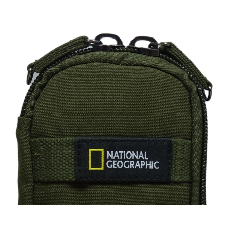 Saszetka pionowa do paska National Geographic Milestone khaki 1l